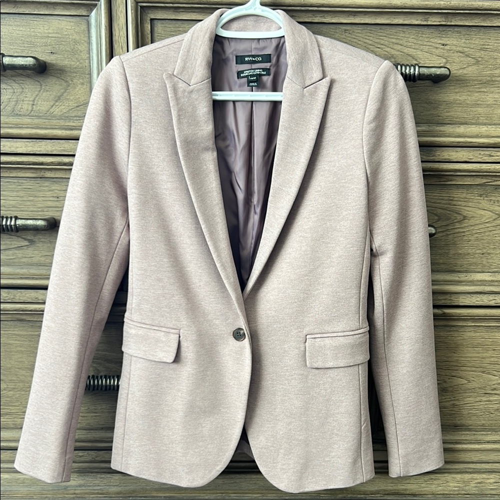 RW & CO Mauve Blazer